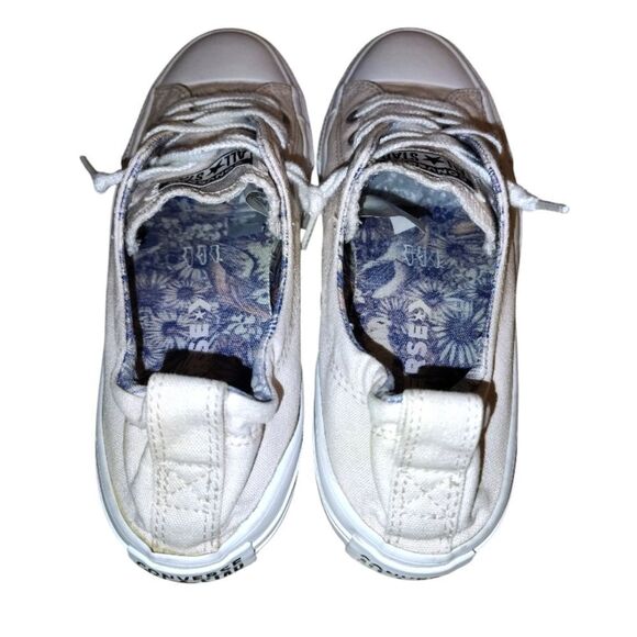 Converse CTAS Light Pink White Shoreline Slip On Sneakers Size 8 - Picture 9 of 11